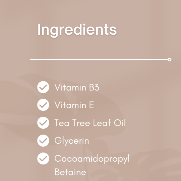 Tea Tree & Zinc Dandruff Shampoo