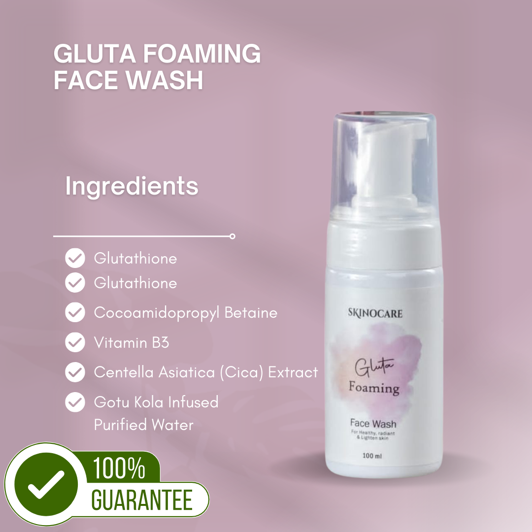 Gluta foaming Face wash