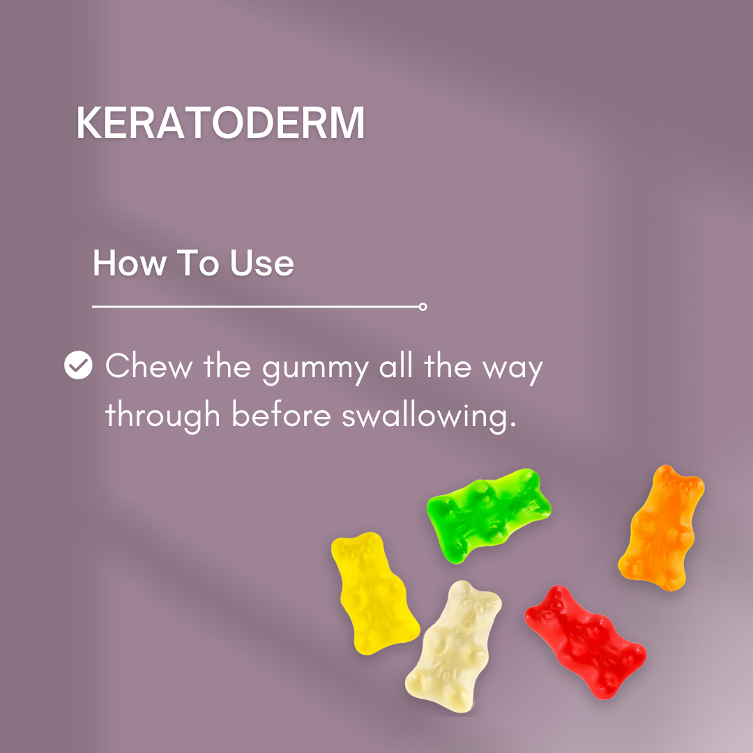 Keratoderm Biotin Beauty Gummies