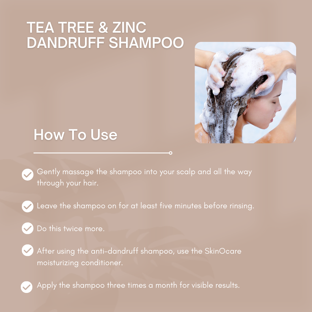 Tea Tree & Zinc Dandruff Shampoo