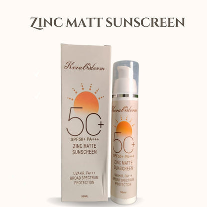 Sunscreen SPF 50 Zinc Matte